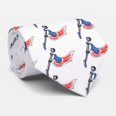 Amerikaanse vlag stropdas (Opgerold)