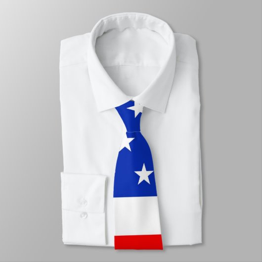 Amerikaanse vlag stropdas (Gebonden)