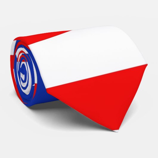 Amerikaanse vlag stropdas (Opgerold)