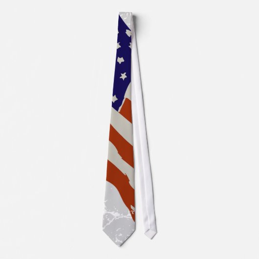 Amerikaanse vlag stropdas (Voorkant)