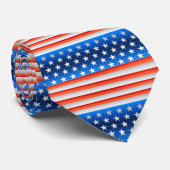 Amerikaanse vlag stropdas (Opgerold)