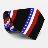 Amerikaanse vlag stropdas (Opgerold)