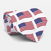 Amerikaanse vlag stropdas (Opgerold)