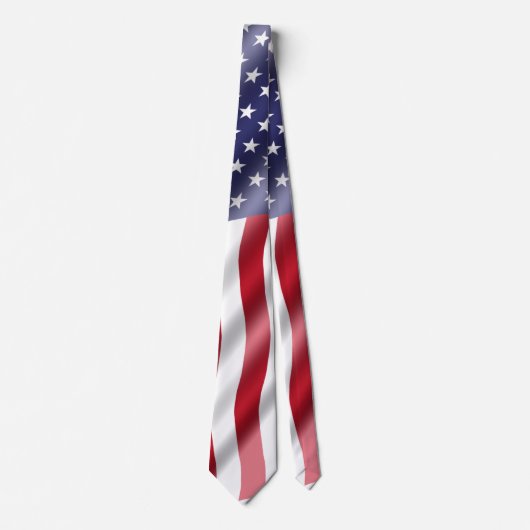 Amerikaanse vlag stropdas (Voorkant)