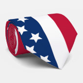 Amerikaanse vlag stropdas (Opgerold)