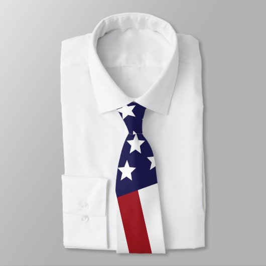 Amerikaanse vlag stropdas (Gebonden)