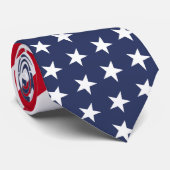 Amerikaanse vlag stropdas (Opgerold)