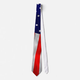 Amerikaanse vlag stropdas
