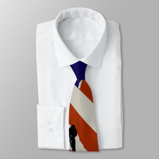 Amerikaanse vlag stropdas (Gebonden)