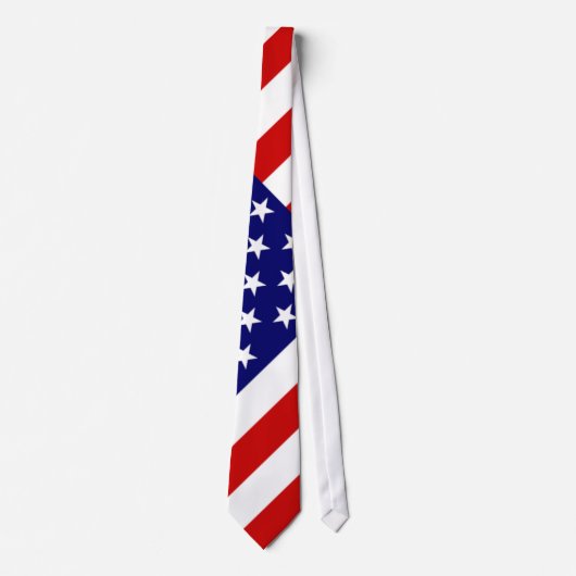 Amerikaanse vlag stropdas (Voorkant)