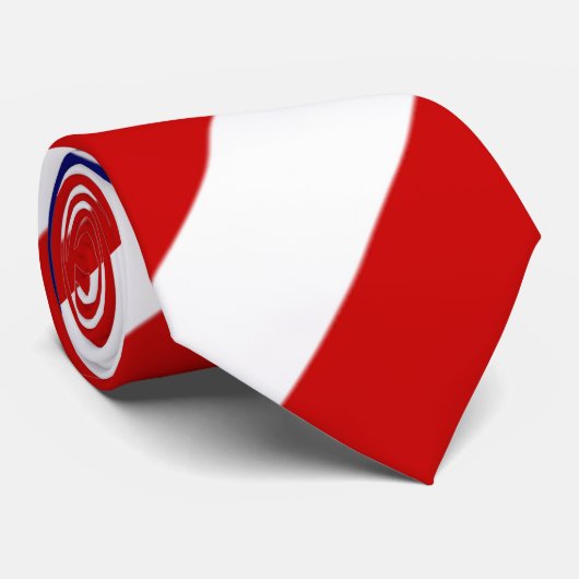 Amerikaanse vlag stropdas (Opgerold)