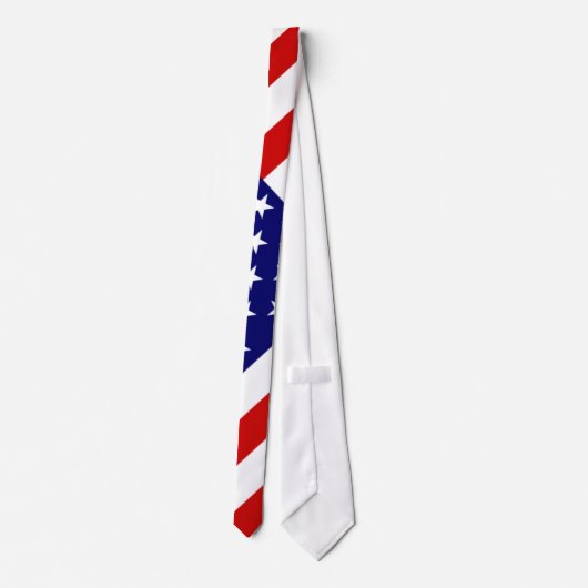 Amerikaanse vlag stropdas (Achterkant)