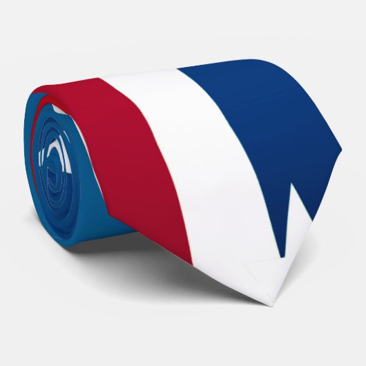 Amerikaanse vlag stropdas (Opgerold)