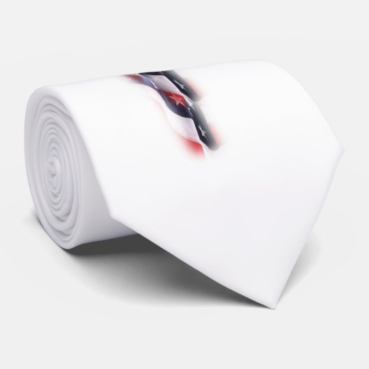 Amerikaanse vlag stropdas (Opgerold)