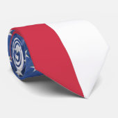 AMERIKAANSE VLAG-STROPDAS STROPDAS (Opgerold)