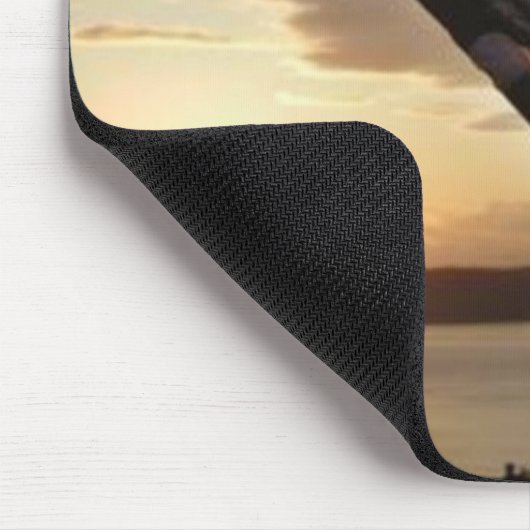 Amerikaanse vlag Sunset Muismat (Hoek)