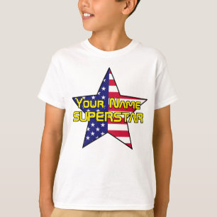 Amerikaanse vlag Superstar T-shirt