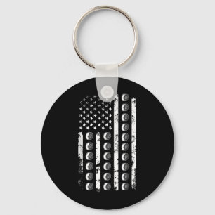Amerikaanse Vlag Sushi Eten Usa Patriottisme Patri Sleutelhanger