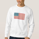 Amerikaanse vlag Sweatshirt (Voorkant)
