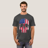 Amerikaanse vlag t-shirt (Voorkant volledig)