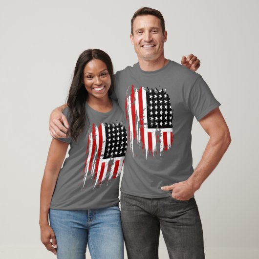 Amerikaanse vlag T-shirt (Unisex)