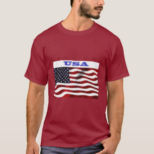 Amerikaanse vlag t-shirt