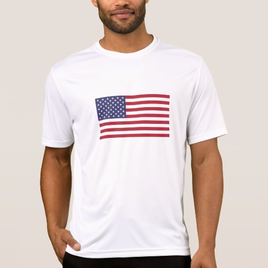 Amerikaanse vlag t-shirt (Voorkant)