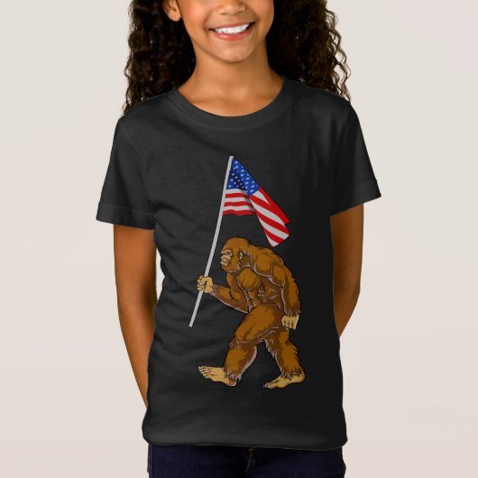 Amerikaanse vlag t-shirt (Voorkant)