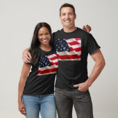 Amerikaanse vlag t-shirt (Unisex)