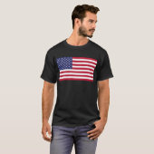 Amerikaanse vlag t-shirt (Voorkant volledig)