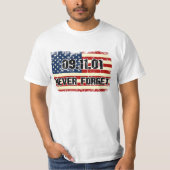 Amerikaanse vlag t-shirt (Voorkant)