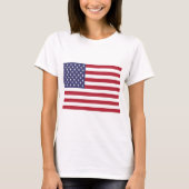 Amerikaanse vlag t-shirt (Voorkant)