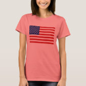 Amerikaanse vlag t-shirt (Voorkant)