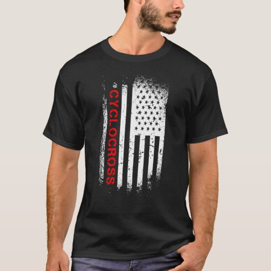 Amerikaanse vlag t-shirt (Voorkant)