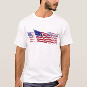Amerikaanse vlag t-shirt