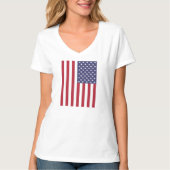 Amerikaanse vlag T-Shirt (Voorkant)
