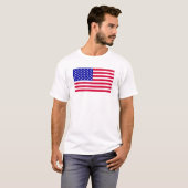 Amerikaanse vlag t-shirt (Voorkant volledig)