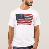 Amerikaanse vlag t-shirt (Voorkant)