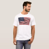 Amerikaanse vlag t-shirt (Voorkant volledig)