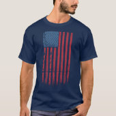 Amerikaanse vlag t-shirt (Voorkant)