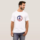 Amerikaanse vlag t-shirt (Voorkant volledig)