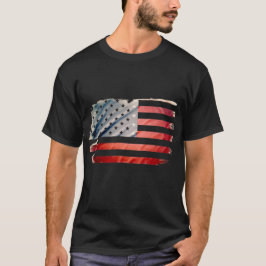 Amerikaanse vlag t-shirt