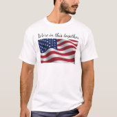 Amerikaanse vlag t-shirt (Voorkant)