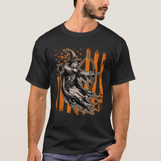 Amerikaanse vlag  t-shirt (Voorkant)