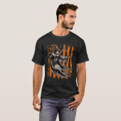 Amerikaanse vlag  t-shirt (Voorkant volledig)