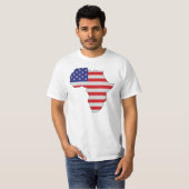 Amerikaanse vlag t-shirt (Voorkant volledig)