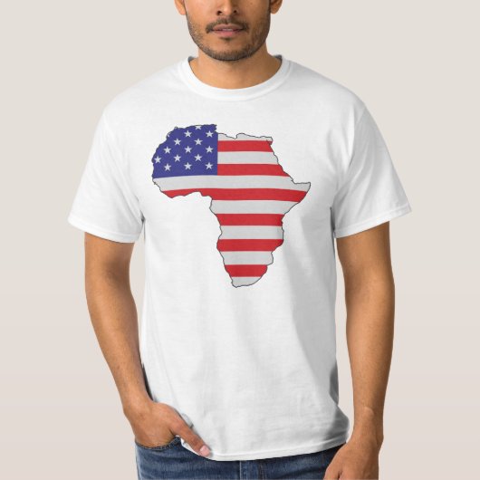 Amerikaanse vlag t-shirt (Voorkant)
