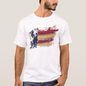 Amerikaanse vlag T Shirt (Voorkant)