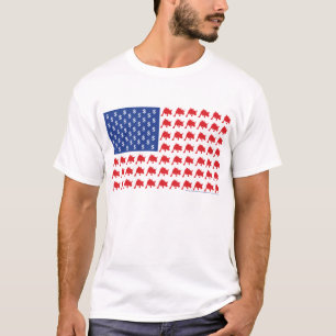 Amerikaanse vlag t-shirt