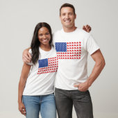 Amerikaanse vlag t-shirt (Unisex)